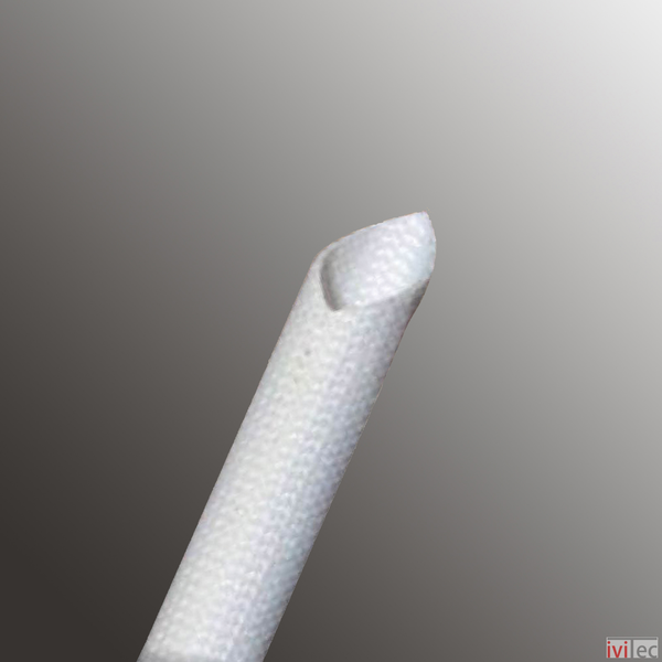 Polyester geflecht Schlauch mit Silikonharz imprägniert 155°C 1kV